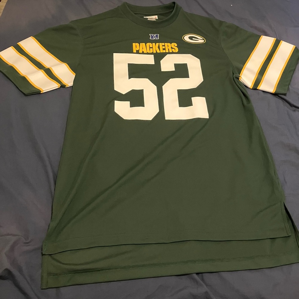 Men’s NFL Team Apparel Packers Mathew #52 Jersey Size L
